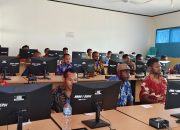 Bawaslu Yapen Seleksi Tertulis 149 Peserta Pandis Baru Secara Online