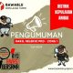 Pengumuman Hasil Seleksi PKD Kepulauan Ambai