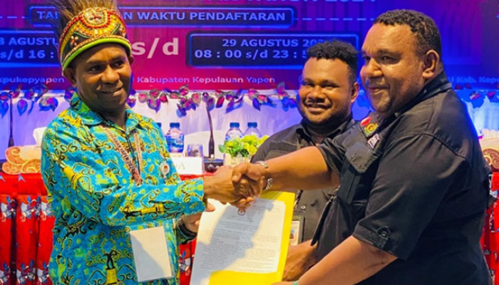 1 Bakal Calon yang berkas dikembalikan oleh KPU Yapen, dapat melakukan upaya Hukum melalui Ruang Sengketa di Bawaslu.