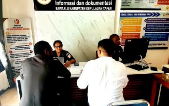 Melalui CekTas SIPOL, Bawaslu Yapen Terima Dua Aduan Dugaan Pencatutan Data Warga