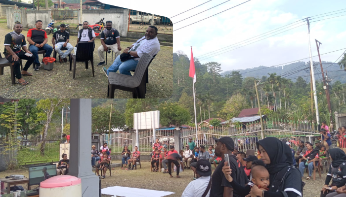Bawaslu Yapen Apresiasi Media dan Suporter dalam Suksesnya Nobar Persipura, Momentum Edukasi Demokrasi untuk Masyarakat