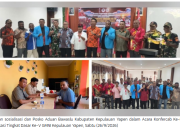 Bawaslu Yapen Buka Posko Aduan dan Dorong Kader GMNI Jadi Pengawas Partisipatif menuju Pemilu 2029